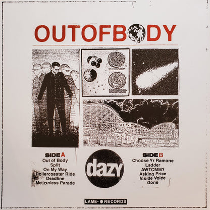 Dazy (4) : Out Of Body (LP, Album, Ltd, Cok)
