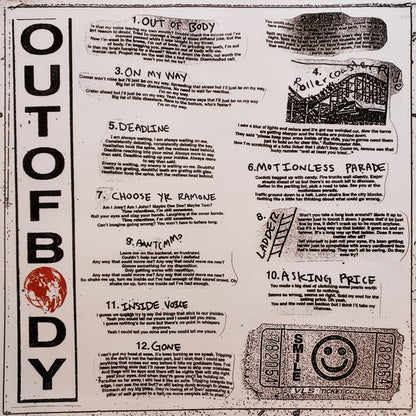 Dazy (4) : Out Of Body (LP, Album, Ltd, Cok)
