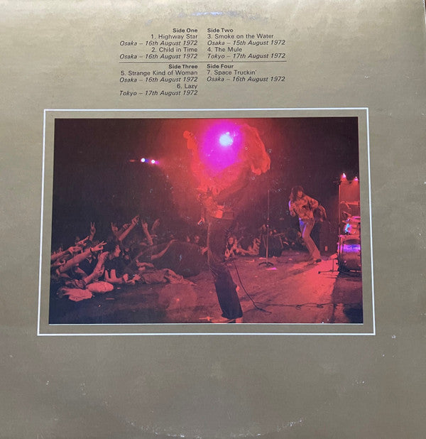 Deep Purple : Made In Japan (2xLP, Album, Gat)