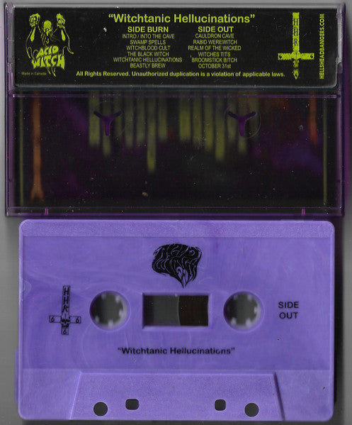 Acid Witch : Witchtanic Hellucinations (Cass, Album, RE, Pur)