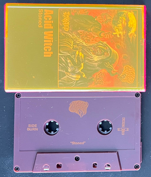 Acid Witch : Stoned  (Cass, Album, RE, Bur)