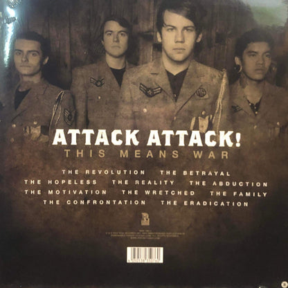 Attack Attack! : This Means War (LP, Album, Ltd, RE, A-s)