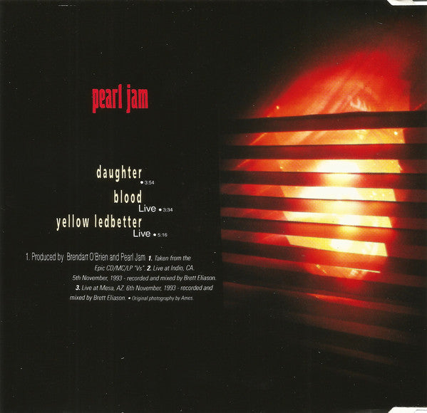 Pearl Jam : Daughter (CD, Maxi)