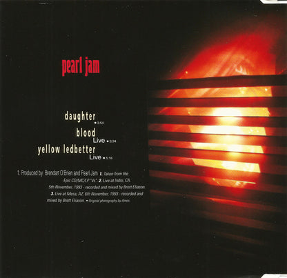 Pearl Jam : Daughter (CD, Maxi)