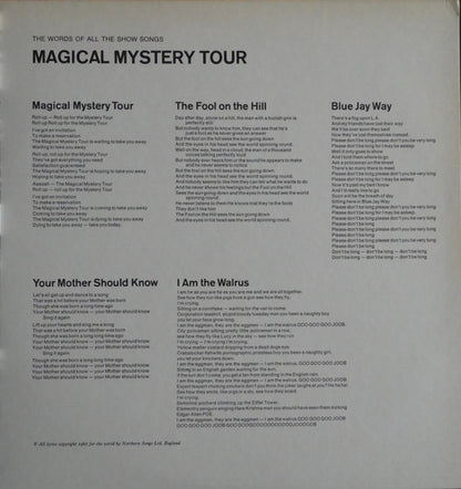 The Beatles : Magical Mystery Tour (LP, Album, RE, Win)