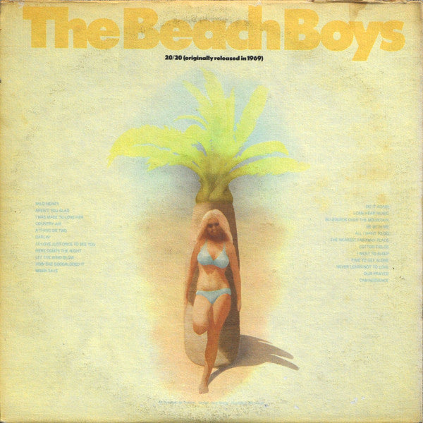 The Beach Boys : Wild Honey & 20/20 (2xLP, Album, Comp, San)