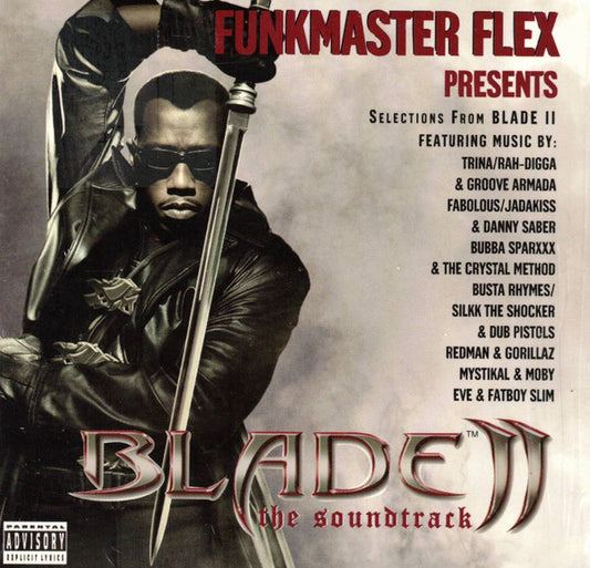 Various : Blade II (The Soundtrack) / Funkmaster Flex Presents Blade II (CD, Promo, Smplr)