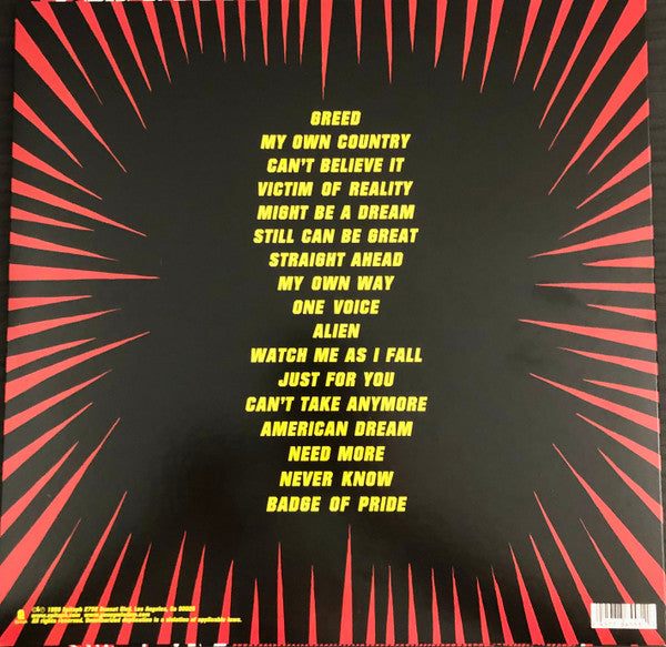 Pennywise : Straight Ahead (LP, Album, RP)