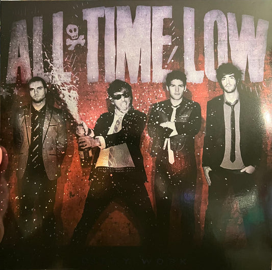 All Time Low : Dirty Work (LP, Album, RE, Red)