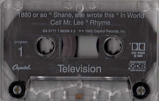 Television : Television (Cass, Album)