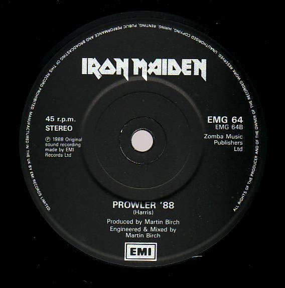 Iron Maiden : The Evil That Men Do (7", Single, Gat)