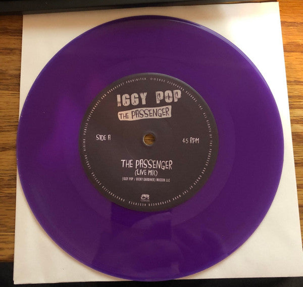 Iggy Pop : The Passenger (7", Pur)