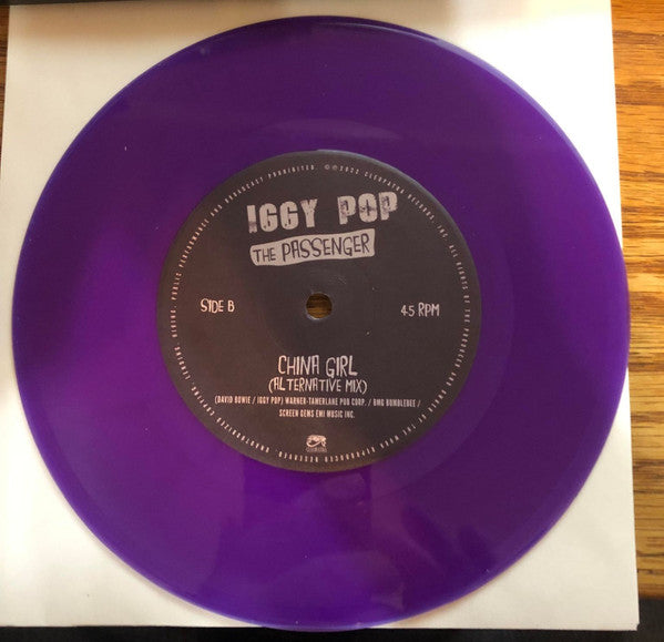 Iggy Pop : The Passenger (7", Pur)