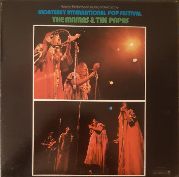 The Mamas & The Papas : Historic Performances Recorded At The Monterey International Pop Festival (LP, Album, Gat)