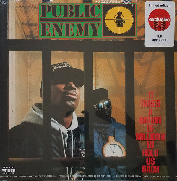 Public Enemy : It Takes A Nation Of Millions To Hold Us Back (LP, Album, Ltd, RE, Red)