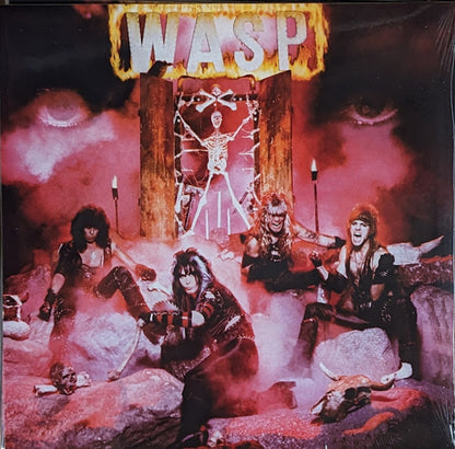W.A.S.P. : W.A.S.P. (LP, Album, RE, RP, Pin)