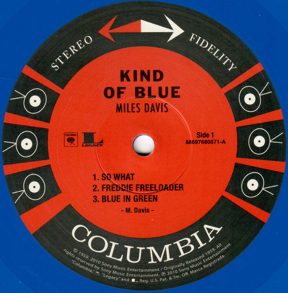 Miles Davis : Kind Of Blue (LP, Album, Ltd, RE, RM, Blu)