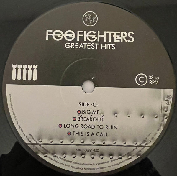 Foo Fighters : Greatest Hits (2xLP, Comp, RE, RP)