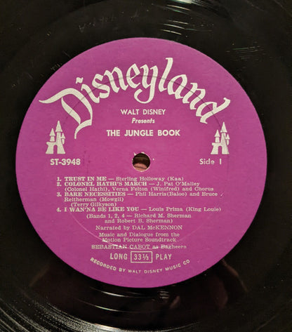 Various : The Story And Songs Of The Jungle Book (LP, Album, Mono, RP)