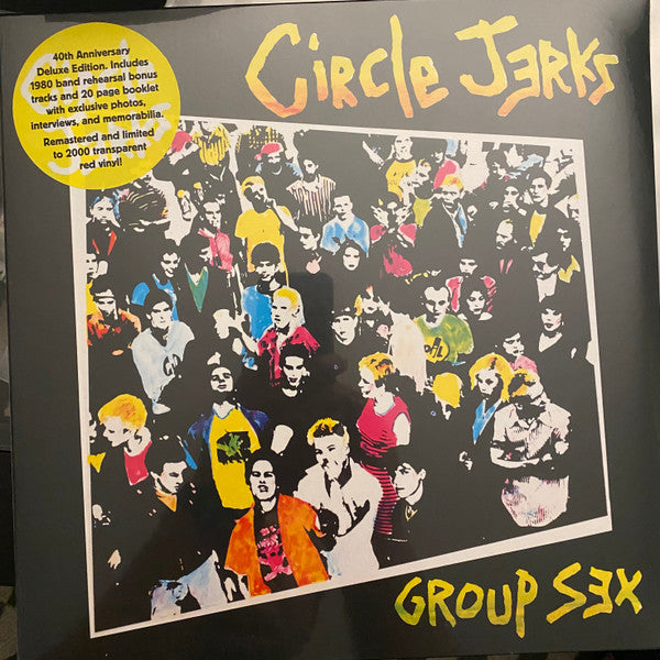 Circle Jerks : Group Sex (LP, Album, Dlx, RE, RM, Tra)