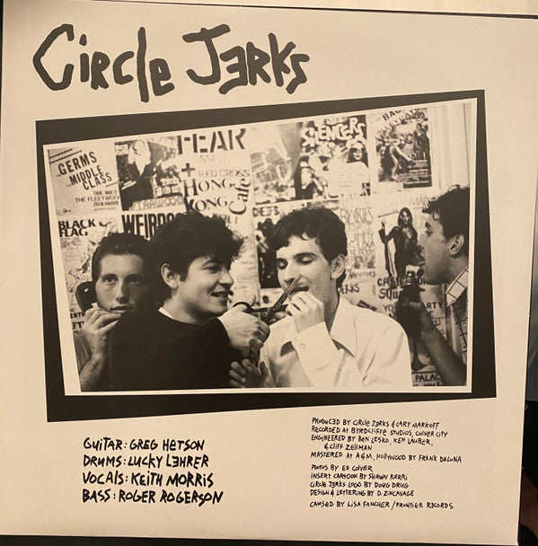 Circle Jerks : Group Sex (LP, Album, Dlx, RE, RM, Tra)