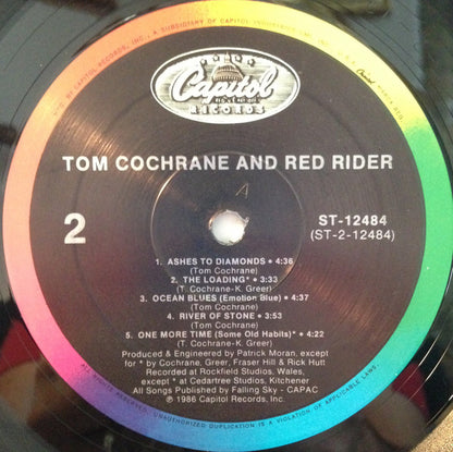 Tom Cochrane And Red Rider : Tom Cochrane And Red Rider (LP, Album)