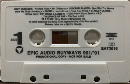 Various : Epic Audio Buyways 901/'91 (Cass, Promo, Smplr)