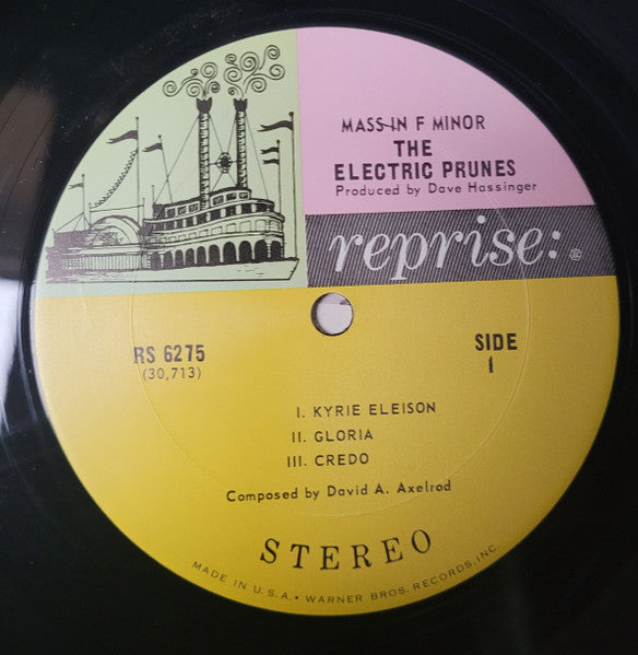 The Electric Prunes : Mass In F Minor (LP, Album, San)