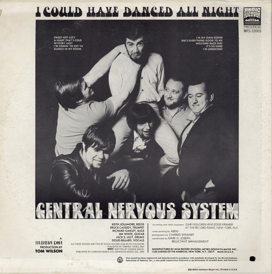 Central Nervous System (5) : I Could Have Danced All Night (LP, Album)