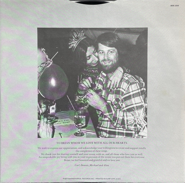 The Beach Boys : Love You (LP, Album, Pit)