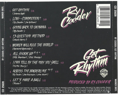 Ry Cooder : Get Rhythm (CD, Album, RE)