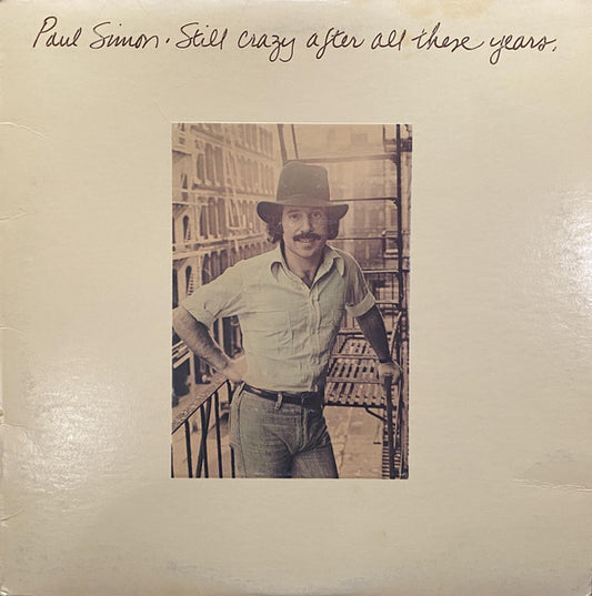 Paul Simon : Still Crazy After All These Years (LP, Album, Pit)