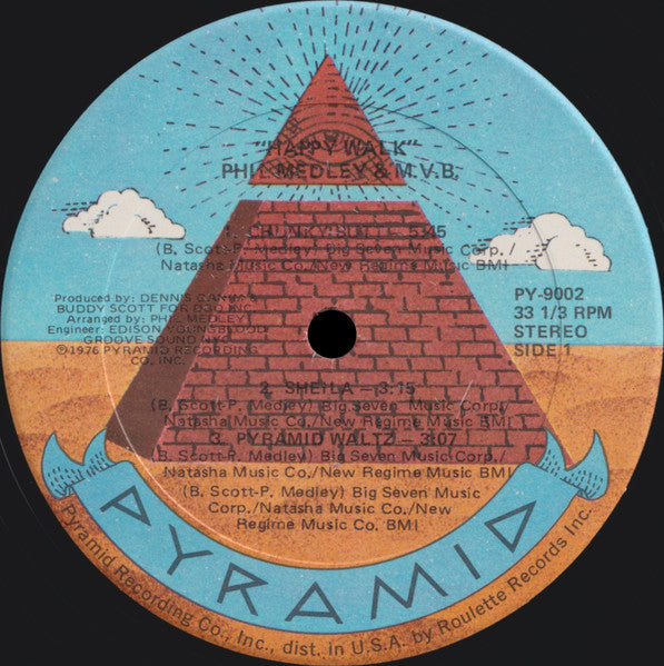 Phil Medley And The M.V.B. Orchestra & Chorus* : Happy Walk (LP)