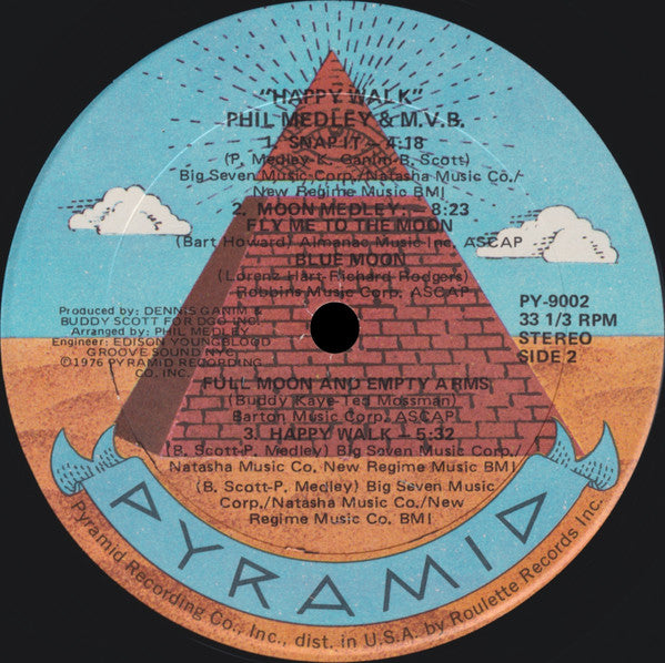 Phil Medley And The M.V.B. Orchestra & Chorus* : Happy Walk (LP)