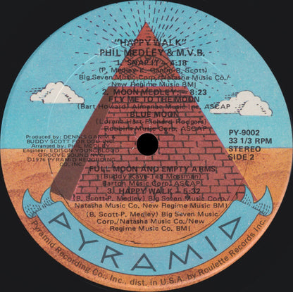 Phil Medley And The M.V.B. Orchestra & Chorus* : Happy Walk (LP)