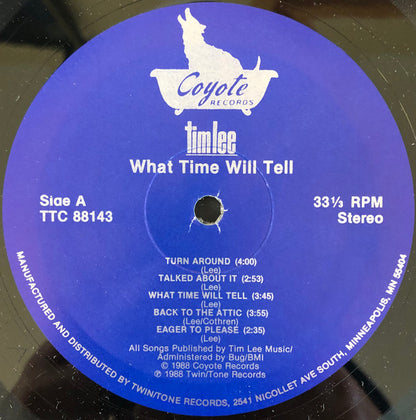 Tim Lee : What Time Will Tell (LP, Album)