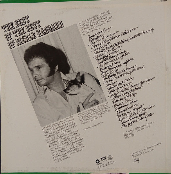 Merle Haggard : The Best Of The Best Of Merle Haggard (LP, Comp, Club, Ter)