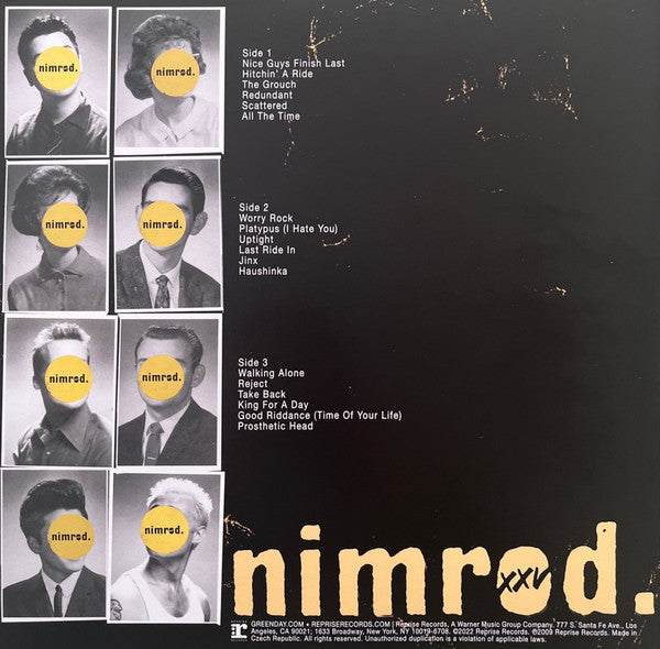 Green Day : Nimrod. XXV (Box, Dlx, Ltd, Num + LP, Sil + LP, S/Sided, Etch, )