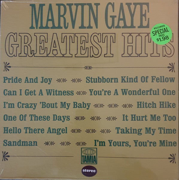 Marvin Gaye : Marvin Gaye's Greatest Hits (LP, Comp)
