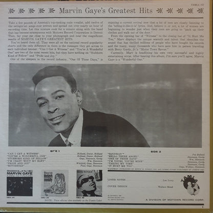 Marvin Gaye : Marvin Gaye's Greatest Hits (LP, Comp)