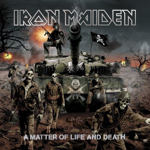 Iron Maiden : A Matter Of Life And Death (2xLP, Album, Ltd, Pic)