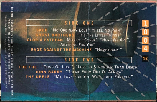 Various : Epic Audio Buyways 1004/'92 (Cass, Promo, Smplr)