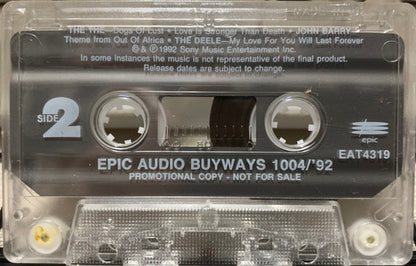Various : Epic Audio Buyways 1004/'92 (Cass, Promo, Smplr)