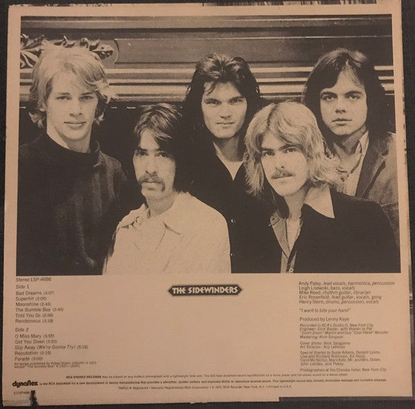 The Sidewinders : The Sidewinders (LP, Album)