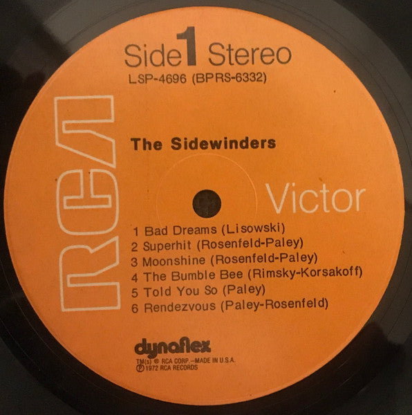 The Sidewinders : The Sidewinders (LP, Album)