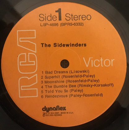 The Sidewinders : The Sidewinders (LP, Album)