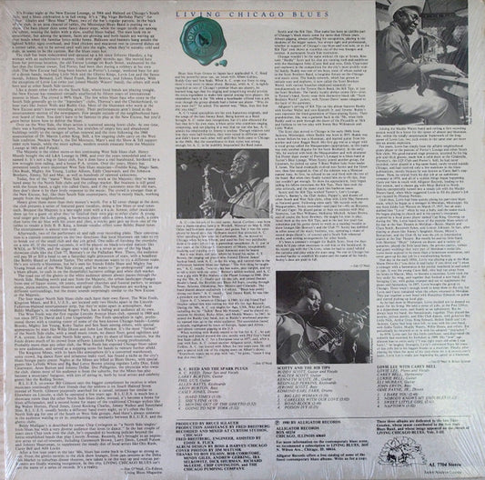 A. C. Reed And The Spark Plugs* / Scotty And The Rib Tips* / Lovie Lee With Carey Bell : Living Chicago Blues - Volume 4 (LP)