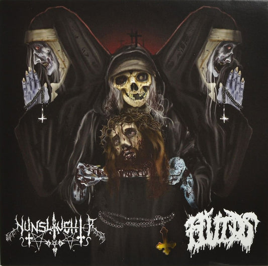Nunslaughter / Fluids : Nunslaughter / Fluids (7", EP, Cle)