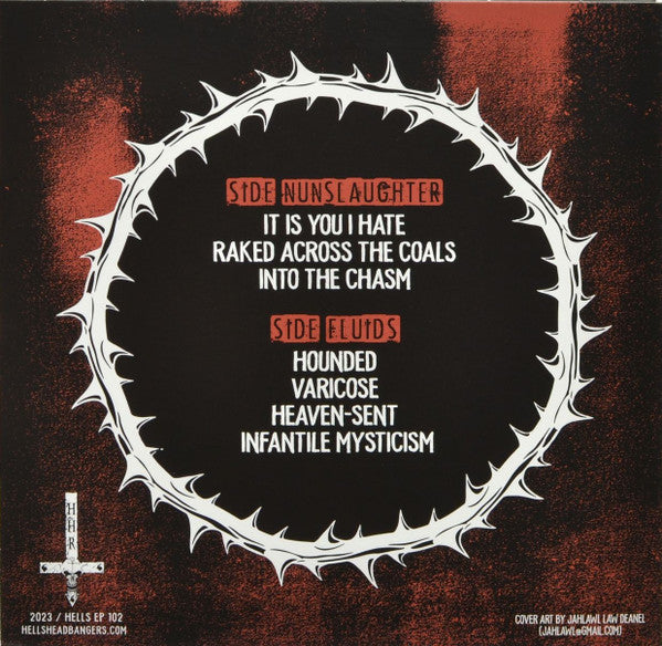 Nunslaughter / Fluids : Nunslaughter / Fluids (7", EP, Cle)