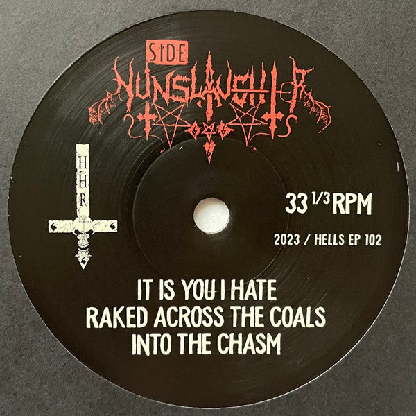 Nunslaughter / Fluids : Nunslaughter / Fluids (7", EP, Cle)